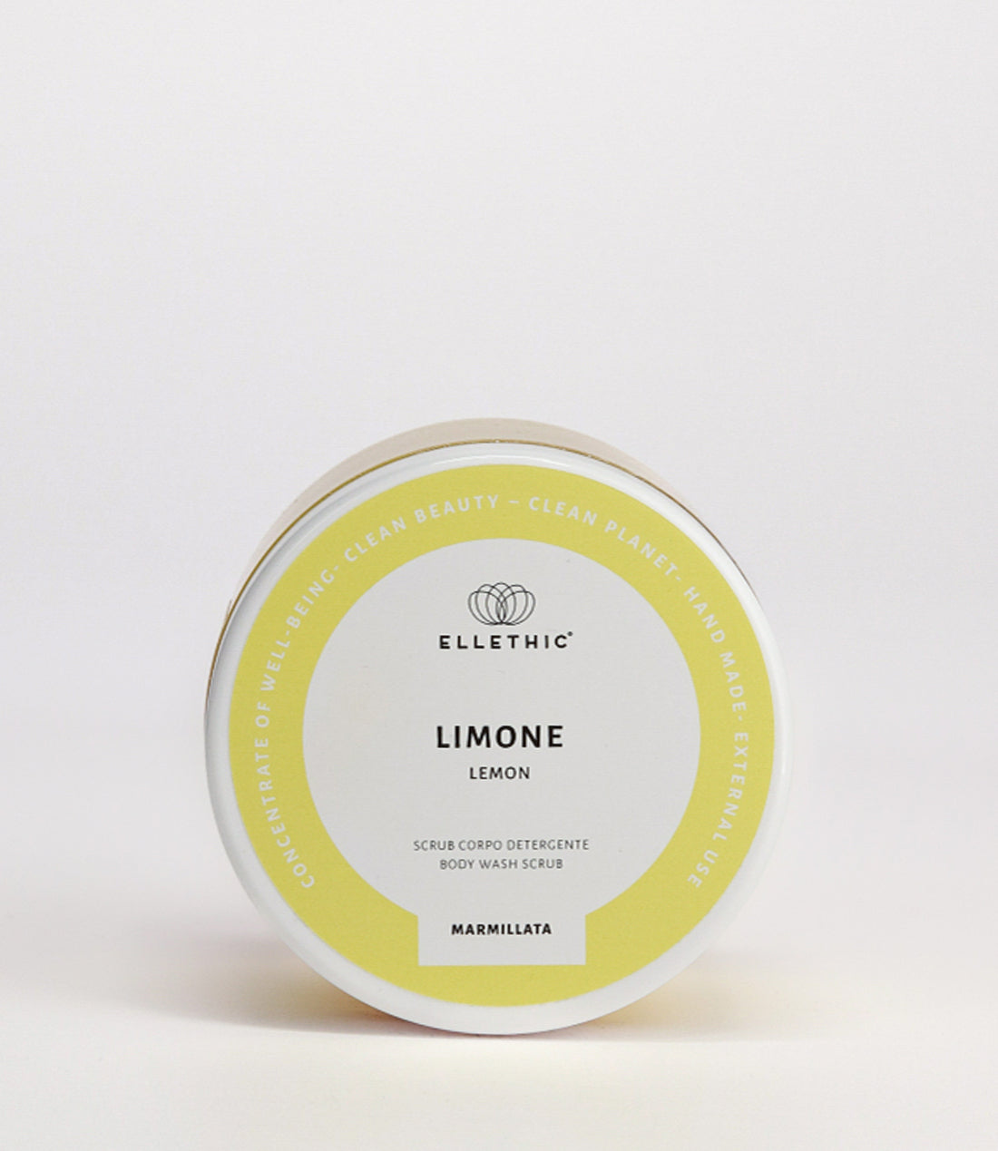 Scrub corpo detergente Limone 500g - Marmillata